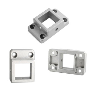 Aluminum Alloy Square Profile Anchors 3030 4040 Flange Mounting Bases For Home Improvement Hardware - Product Image 3