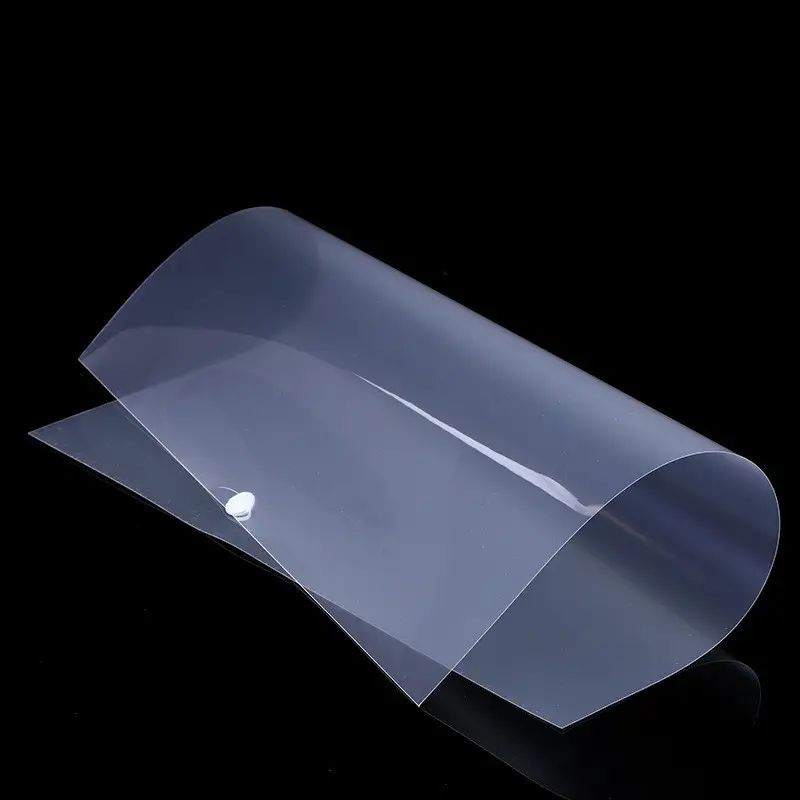 Lembar film plastik pet thermoforming kaku bening 1mm lembar pet cetak bening