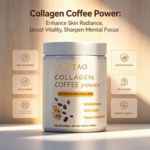High-Quality <b>Collagen</b> Coffee Powder Anti-Aging Instant Mix Supplement for Beauty & Wellness OEM Custom Packaging - Product Image 4