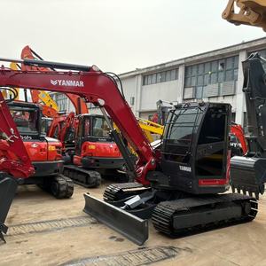 Mini-excavatrices d'occasion de 8 tonnes Vio85 avec bras oscillant, mini-pelle sur chenilles d'occasion de haute qualité de 8,5 tonnes avec lame - Product Image 3