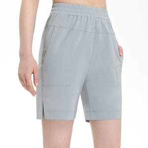 Short de yoga amincissant taille haute d'été pour femmes Short de sport décontracté avec poches ample et mince - Product Image 2