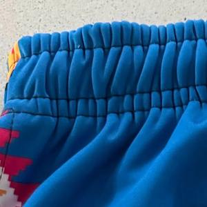 Shorts de pêche et de rugby vintage amusants, respirants, à séchage rapide, avec poches imprimées par sublimation personnalisée et fermeture éclair - Product Image 3