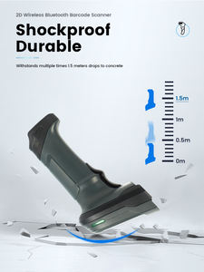 Escáner de código de barras de mano inalámbrico 2D con nuevo diseño Syble, escáner de código QR con <span class=keywords><strong>dongle</strong></span> USB, nuevo diseño, 2000 - Product Image 4