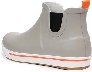 Bottes de pluie en caoutchouc légères et imperméables unisexes mi-mollet avec haute adhérence pour toutes les saisons, pêche, jardinage, <span class=keywords><strong>camping</strong></span> - Product Image 5