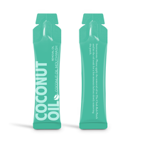 20 Sachets – Emballage Personnalisé – Marque Privée – Bain de Bouche Blanchissant aux Huiles de Coco Bio pour Oil Pulling