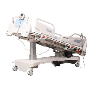 Lits d'hôpital motorisés réglables à 7 fonctions avec capacité de 250 kg, design moderne pour soins intensifs, métal durable - Product Image 2