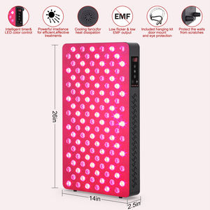 Lampe de thérapie led à impulsions, conception de chaîne de <span class=keywords><strong>marguerite</strong></span>, lit de panneau de thérapie à lumière rouge infrarouge 600w pour <span class=keywords><strong>la</strong></span> récupération musculaire - Product Image 6