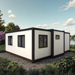Casa Contenedor de Lujo Prefabricada y Expandible de 40 y 20 Pies, Económica, con 5 Dormitorios, para Uso en Exteriores como Hotel/Villa, de Montaje Rápido - Product Image 1