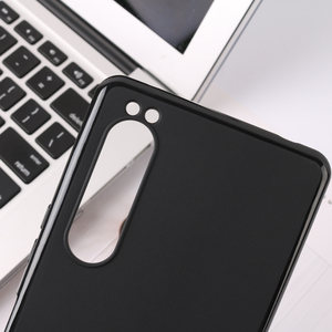 Doux TPU Silicone Cas de Téléphone Pour <span class=keywords><strong>Sony</strong></span> <span class=keywords><strong>Xperia</strong></span> <span class=keywords><strong>10</strong></span> <span class=keywords><strong>IV</strong></span> PDX-225 1II 5 III XZ4 Compact Noir Mat En Caoutchouc Protection Couverture Arrière - Product Image 4