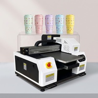 Printer Flatbed Inkjet UV A3 XP600 Komersial untuk Hadiah Pribadi, Casing Ponsel, Kayu, Kaca, Akrilik, dan Pencetakan Tabung