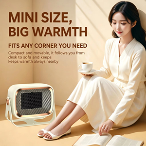1200W Portable PTC Ceramic Fan <b>Heater</b> Dual Installation Desktop Wall Mounted <b>Space</b> <b>Heater</b> Low Noise Energy Saving Home Office - Product Image 2