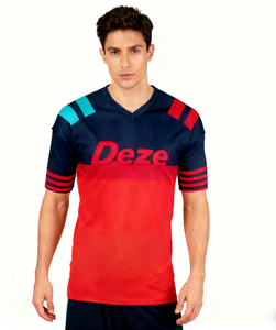 Camiseta de Manga Corta Transpirable, de Secado Rápido y Alta Elasticidad, Personalizada con Estampado, para Ciclismo, Descenso de Montaña, MTB - Product Image 2