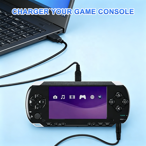 Câble de charge de remplacement pour <span class=keywords><strong>PSP</strong></span>, câble d'alimentation pour <span class=keywords><strong>Sony</strong></span> <span class=keywords><strong>PSP</strong></span> séries 1000, 2000, 3000, cordon de charge <span class=keywords><strong>2</strong></span>-en-1 - Product Image 3