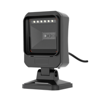 Escáner de Códigos de Barras USB Omnidireccional 2D de Alta Tolerancia, Lector de Códigos QR de Escritorio para Uso en Supermercados, en Stock