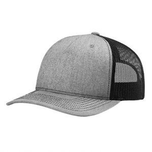 Casquette Trucker Baraja De Oro noire à visière plate avec patch en cuir imprimé cartes à jouer, vente en gros - Product Image 5