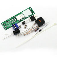 Kit DIY Allumeur Plasma à Arc, Module d'Allumage Haute Tension, Composants d'Allumeur Électronique Sans Flamme, Allumeur de Cigarette Électronique