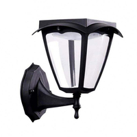 Lampe solaire LED murale extérieure étanche pour jardins domestiques