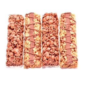 300 Kg/u Haver Granen Reep Maken Machine Energie Chocoladereep Productielijn Zoete Candybar Fabrikant