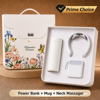 Coffret Cadeau Exécutif : Mug à Café, Masseur Cervical, Batterie Externe – Logo Personnalisé, Vente en Gros, Cadeau Client, OEM, Livraison Rapide, Assurance Commerciale