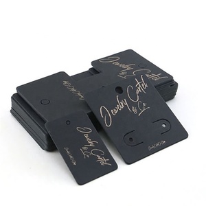 Thẻ Trang Sức Sáng Tạo Thẻ Vàng Lá Treo Trang Sức Phụ Kiện Bông Tai Thẻ Hiển Thị - Product Image 2