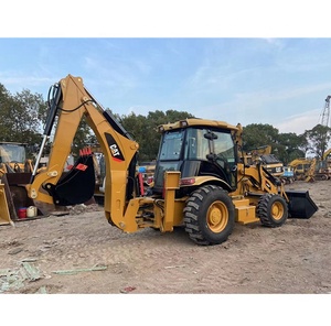 รถแบคโฮหน้าตักหลังขุด Caterpillar CAT 420F 420F2 420FII ใช้เครื่องจักรก่อสร้างในเซี่ยงไฮ้จีนขาย - Product Image 1