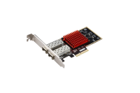 Kartu LAN Dual Port PCI Express 4x 10G Fiber Intel350 10/100/1000 Mbps SFP Server Jaringan Internal Berkabel/Nirkabel TXA027 Stok Tersedia