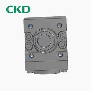 Cilindro CKD con Palanca de Freno JSG 00 100B 25 50 75 100 150 200 250 300, Doble Acción, Conexión Roscada - Product Image 3