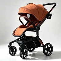 Poussette de luxe européenne 4 en 1 certifiée EN1888 Kinderwagen