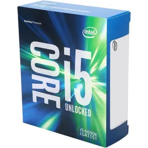 Intel cpu core i5 6600K için 6th nesil çekirdek i5-6600K6M Skylake Quad Core 3.5GHz LGA1151W masaüstü işlemci-test