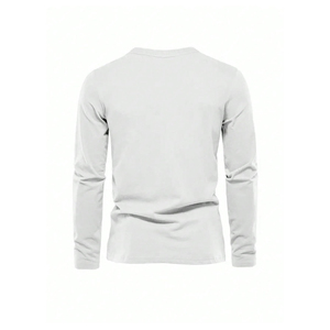 Maglietta a Maniche Lunghe da Uomo in Maglia, Traspirante, Classica Nera e Bianca, Antipiega, Asciugatura Rapida, 100% Poliestere, Stampa Digitale, Vendita all'Ingrosso <span class=keywords><strong>Paris</strong></span> - Product Image 5
