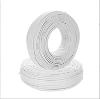 Weiß ummanteltes Heim kabel und Kabel aus reinem Kupfer kern 2-adrig 1/1,5/2,5/4/6 quadratische Beleuchtung Klimaanlage Strom RVVB-Kabel