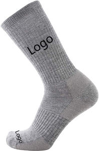 Invierno logotipo personalizado diseño deportivo acolchado para hombre Blister Guard Calcetin Combat Boot Work Crew calcetines Trail Running Calcetines - Product Image 4