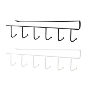 Kitchen Wall Hooks Rack Plastic Hanging Storage Organizer For <b>Cabinet</b> Door Under <b>Shelf</b> Neatening Tool Holder - Product Image 5