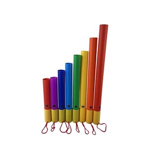 Instrumentos de percusión Orff 8 tubos con mango Octavas coloridas Juguetes para niños pequeños al por mayor - Product Image 4
