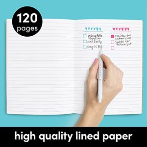 Bìa Cứng Cao Đẳng Cai Trị Máy Tính Xách Tay Xoắn Ốc, A5 3 Gói 5.5X8.3 "120 Trang Lót Du Lịch Viết Chủ Đề Sổ Tay Tạp Chí, Ghi Nhớ Notep - Product Image 5