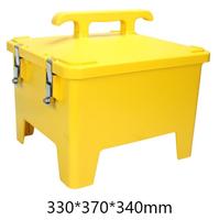 Boîte de distribution d'énergie portable extérieure jaune 12 voies, 16 voies, 24 voies, MCB, IP65, boîte de prise mobile portable, boîte électrique étanche