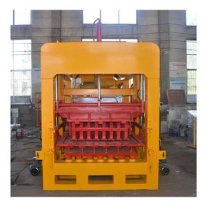 QT7-15 Fully Automatic Interlocking Concrete Hollow Brick Fly Ash Block Making Machine Engine Pump High Efficiency ISO9001/CE - Product Image 4
