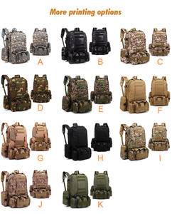 Sac à dos tactique Molle de grande taille pour hommes, sac de camouflage personnalisé pour le camping en plein air, les voyages et la randonnée - Product Image 2