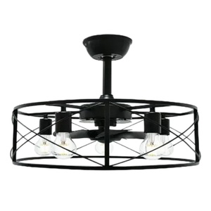 20-inch European-style living room decorative <b>remote</b>-<b>controlled</b> silent dimmable DC modern LED <b>ceiling</b> fan - Product Image 1