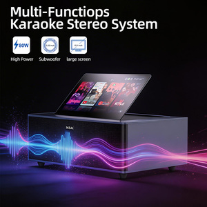 เครื่องเล่นโฮมเธียเตอร์ออลอินวัน MSAI รุ่นใหม่ ปี 2026 ระบบคาราโอเกะแอนดรอยด์ หน้าจอสัมผัส 10 นิ้ว เครื่องเล่นเพลงแบบจู๊คบ็อกซ์ หน่วยความจำ 2+16GB - Product Image 2