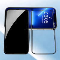 Pelindung Layar Kaca Tempered Privasi Grosir untuk iPhone Smartphone, Cakupan Penuh Tahan Aus & Gores Schutzfolie