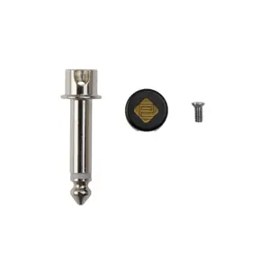 Kupfer material nickel überzogene Solderless 6,35mm Gitarre Stecker 1/4 Audio Mono Stecker OEM/ODM