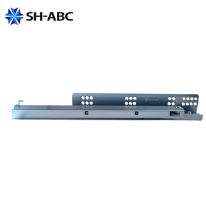 用于现代橱柜设计的精密3D调节缓闭和推开式抽屉滑轨 - Product Image 2