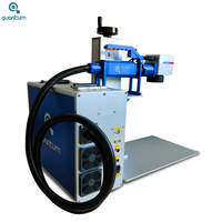 Marqueur laser à fibre portable quantique, machine à graver au laser 50w 100w pour bijoux en métal