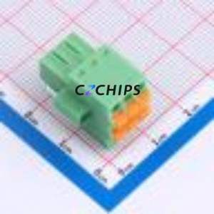 KF2EDGKEHM-3.5-2*3P Plug-in Terminal Block P=3.5mm Connector Male Plug Screw Fixing 2x3P 3.5mm - Product Image 1