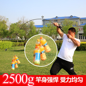 Canne à pêche en fibre de carbone, action moyenne, pour la pêche en mer et en eau douce, canne à spinning pour le bar, poignée droite, guides SIC - Product Image 4