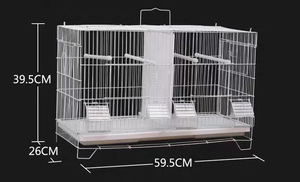 กรงนกพิราบสำหรับสัตว์เลี้ยงทำจากสเตนเลสสตีลขนาด60*27*40 - Product Image 4