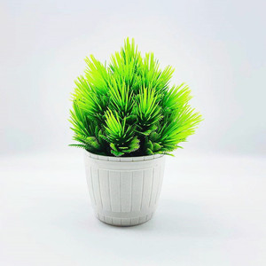 Planta Artificial en Maceta, Flores de Plástico en Forma de Campana, Tacto Natural, Pequeño Adorno para Decoración de Interiores - Product Image 1