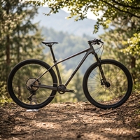 Vélo de montagne en fibre de carbone Leopard, 24 vitesses, 27,5/29 pouces, fourche en alliage d'aluminium tout-terrain, Twitter MTB, vente chaude