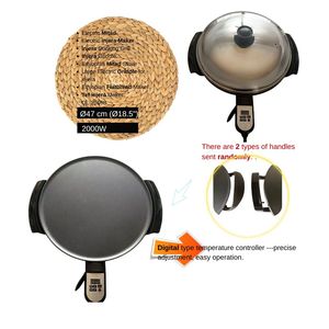Four à Injera Électrique Portable 120V/220V pour Maison et Café, avec Température Réglable, Fabricant d'Injera Mogogo OEM - Product Image 5
